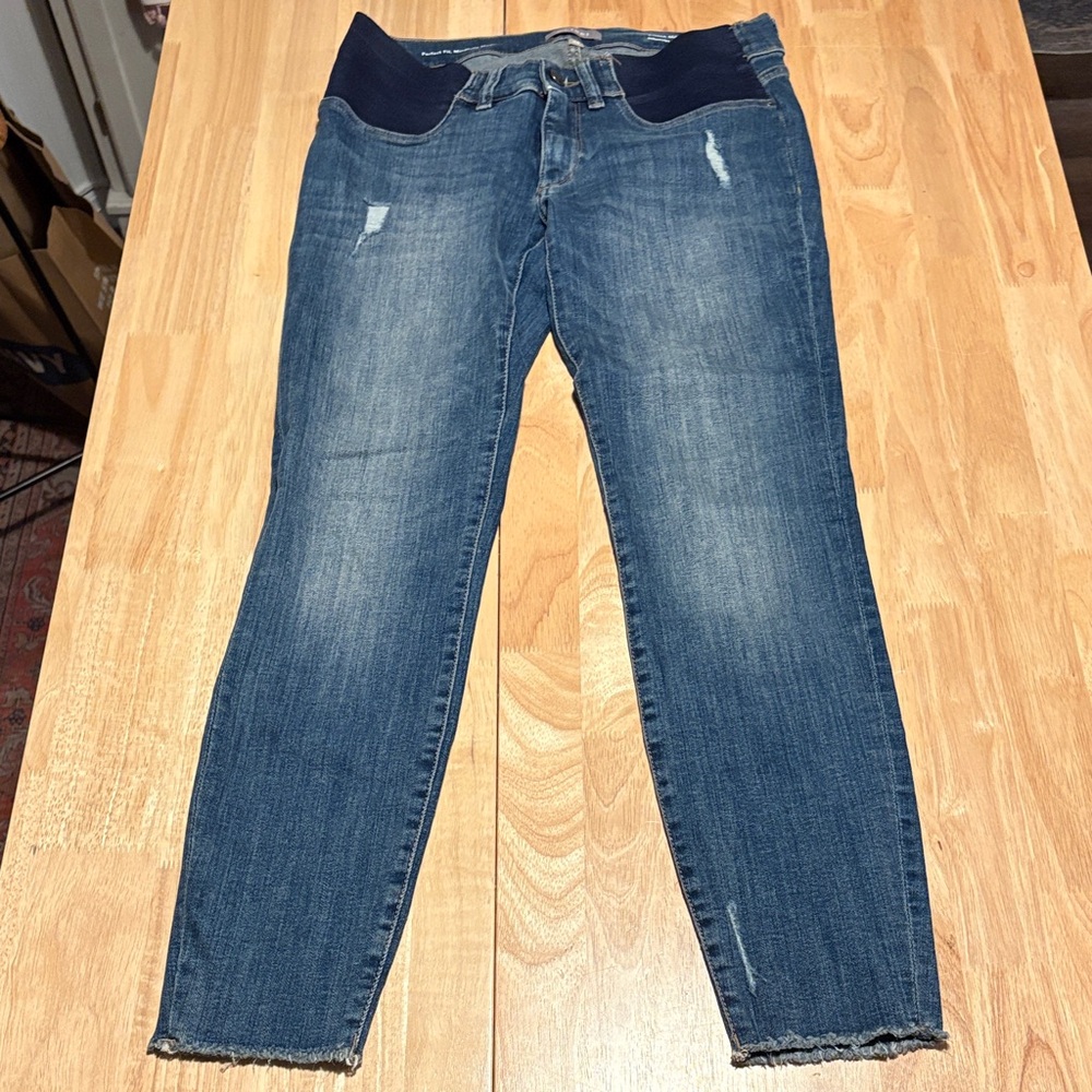 Classic Blue Maternity Jeans